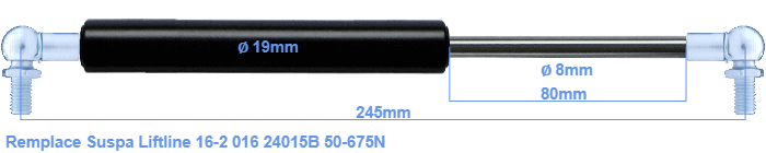 Suspa Liftline 16-2 016 24015B